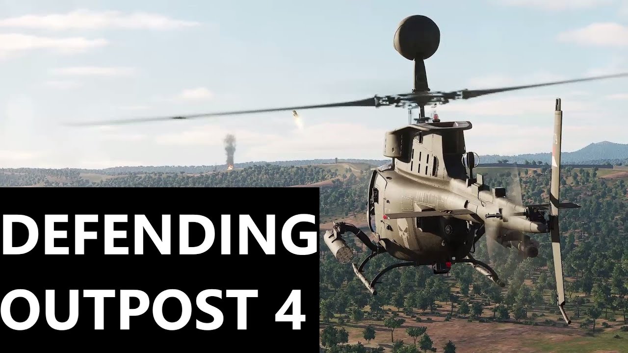 OH-58D Kiowa Mission - Defending UN Outpost 4 (DCS)