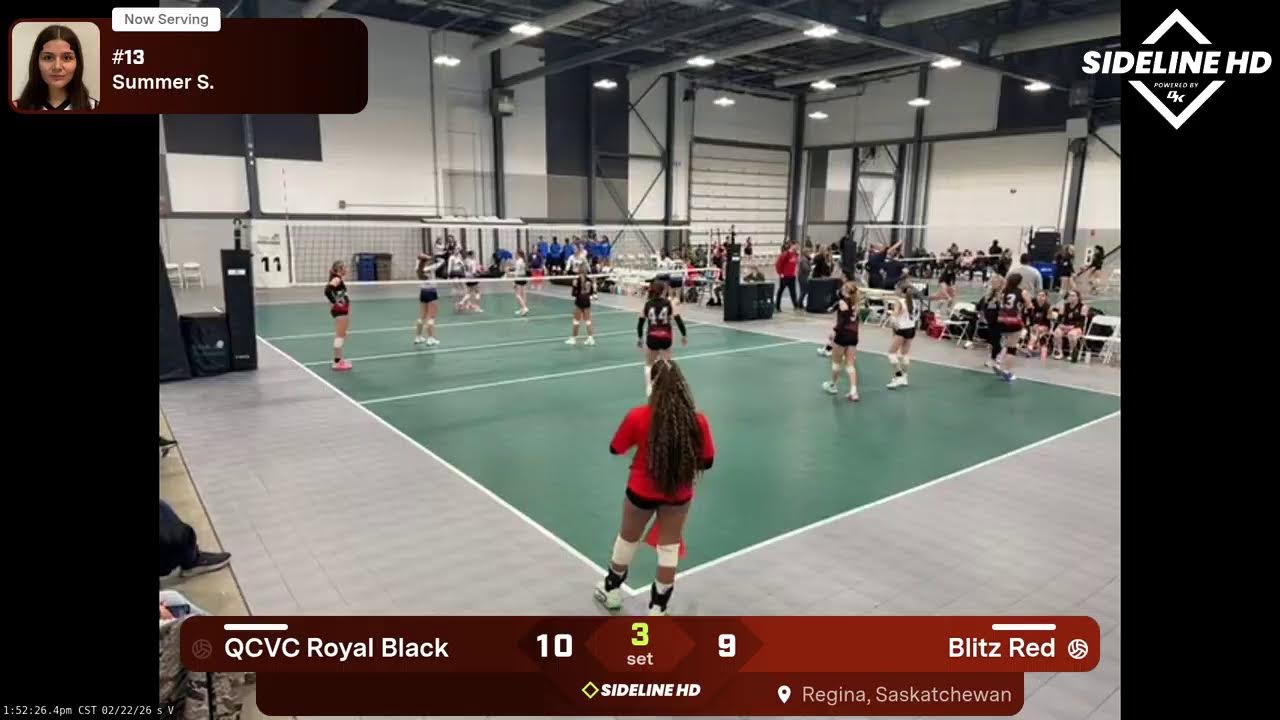 Blitz Red vs. QCVC Royal Black (2026.02.22)