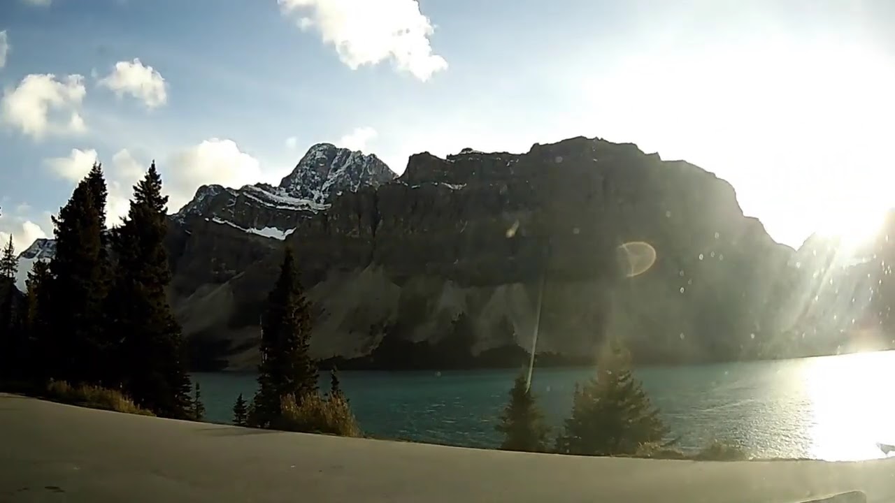Driving in the Canadian Rockies: Peyto Lake to Banff