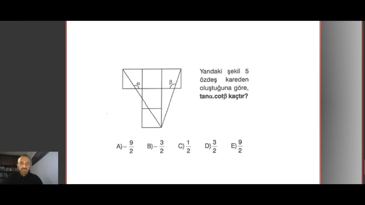 TRİGONOMETRİ ŞEKİLLİ SORULARIN TÜYOLARI 3