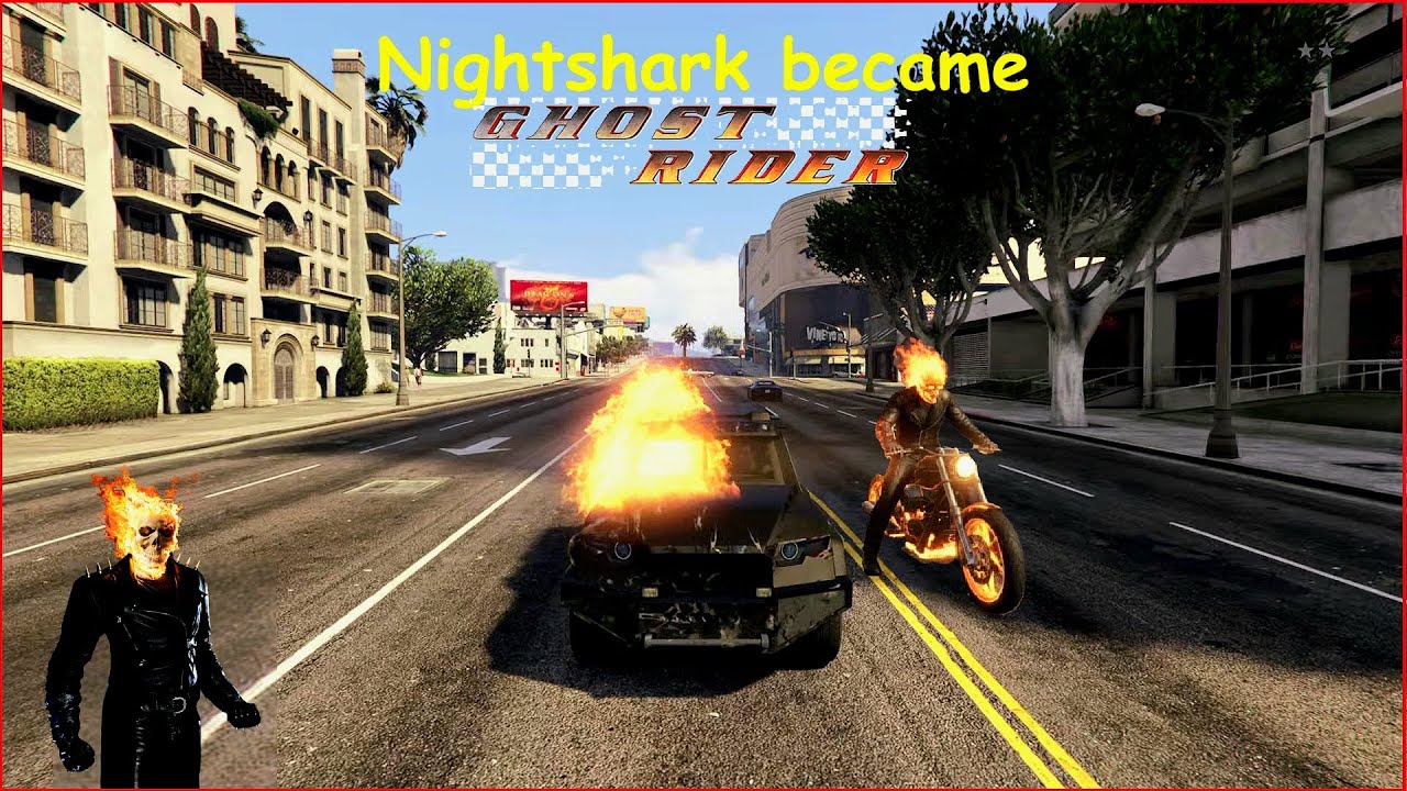 Nightshark Turns into GHOST RIDER 🔥After Rocket Hit! | GTA 5 BINDAAS LIFE
