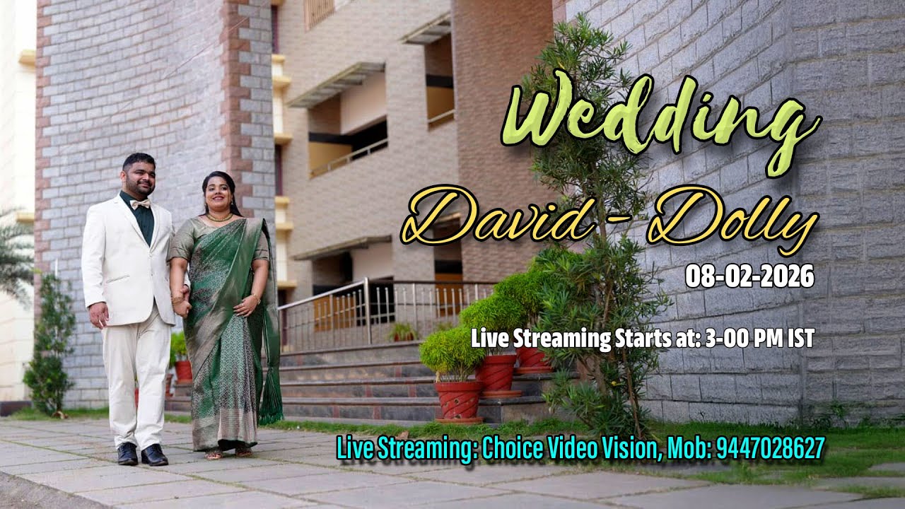 WEDDING | DAVID - DOLLY | 8th FEBRUARY 2026 | 3-00 PM