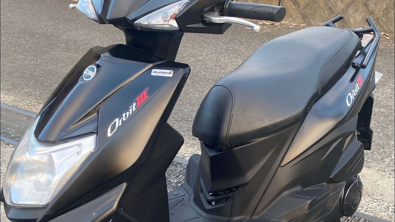 【売約済み】　SYM OrbitⅢ 125 走行距離4930km台！加速良好！エンジン静かで低走行な一台！【548】