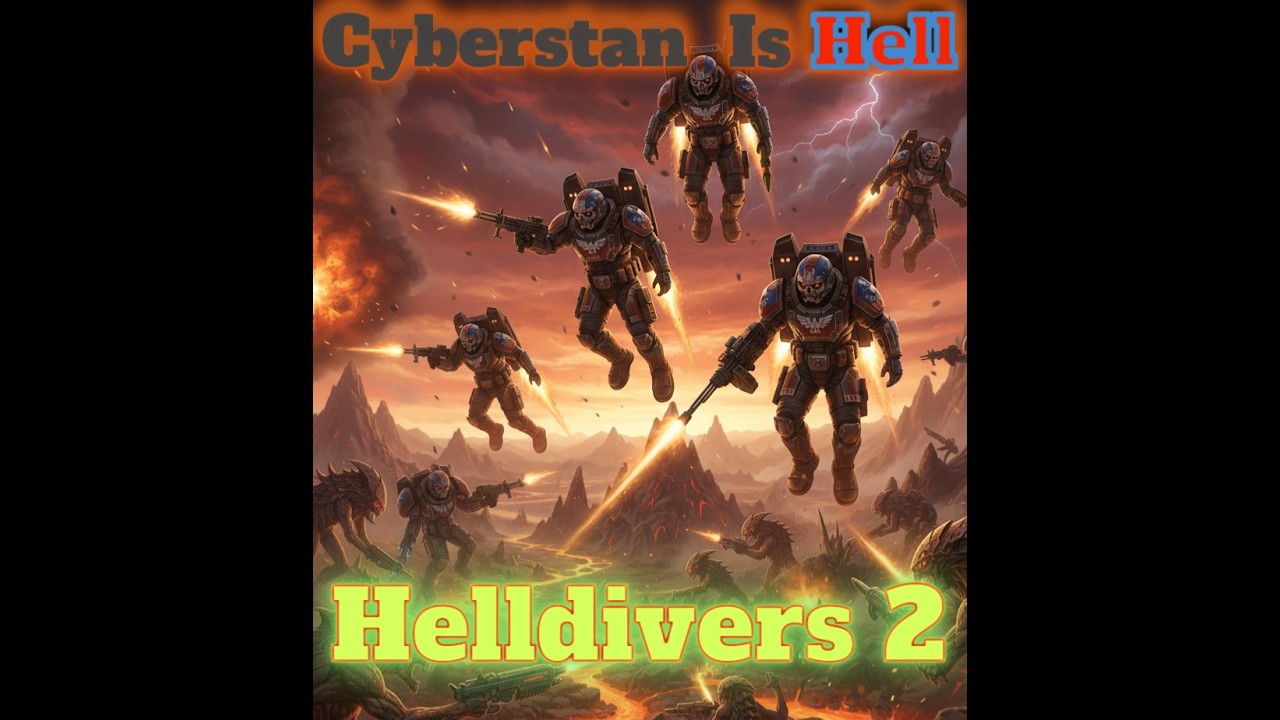 BACK TO CYBERSTAN Helldivers 2 Liberating & Delivering Freedom #gaming #helldivers2