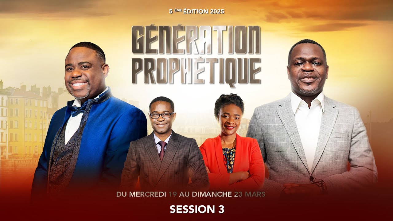 L'esprit et la puissance d'Elie - Session 3 ( Partie 1) - Prophète Djo Grâce MWENZE
