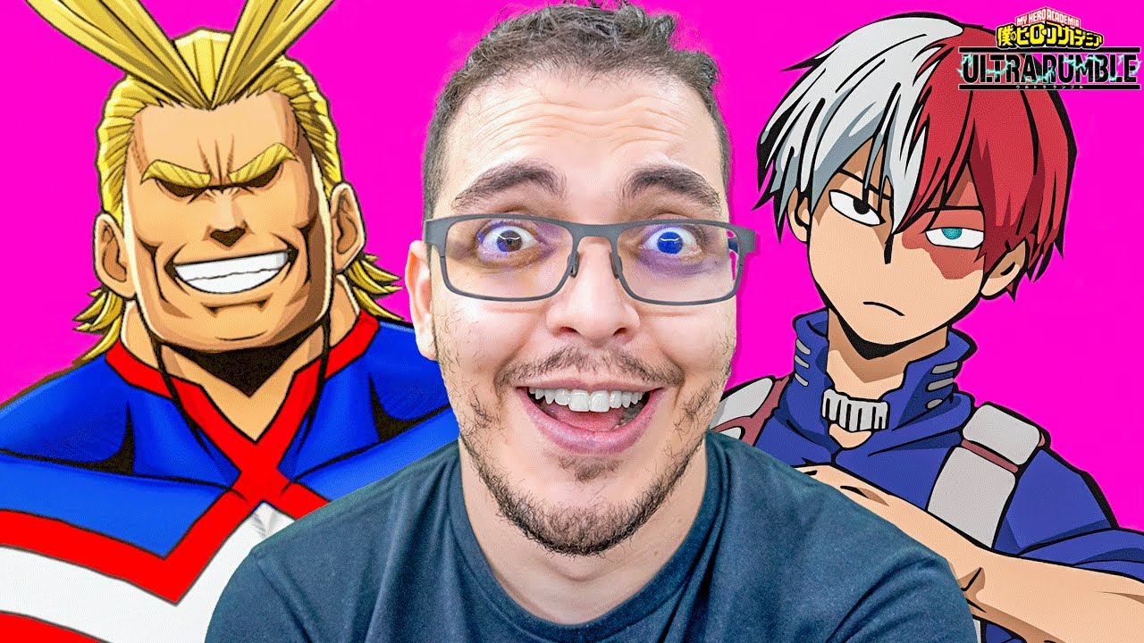 O NOVO, GRÁTIS e MELHOR Jogo de BOKU NO HERO Já FEITO!