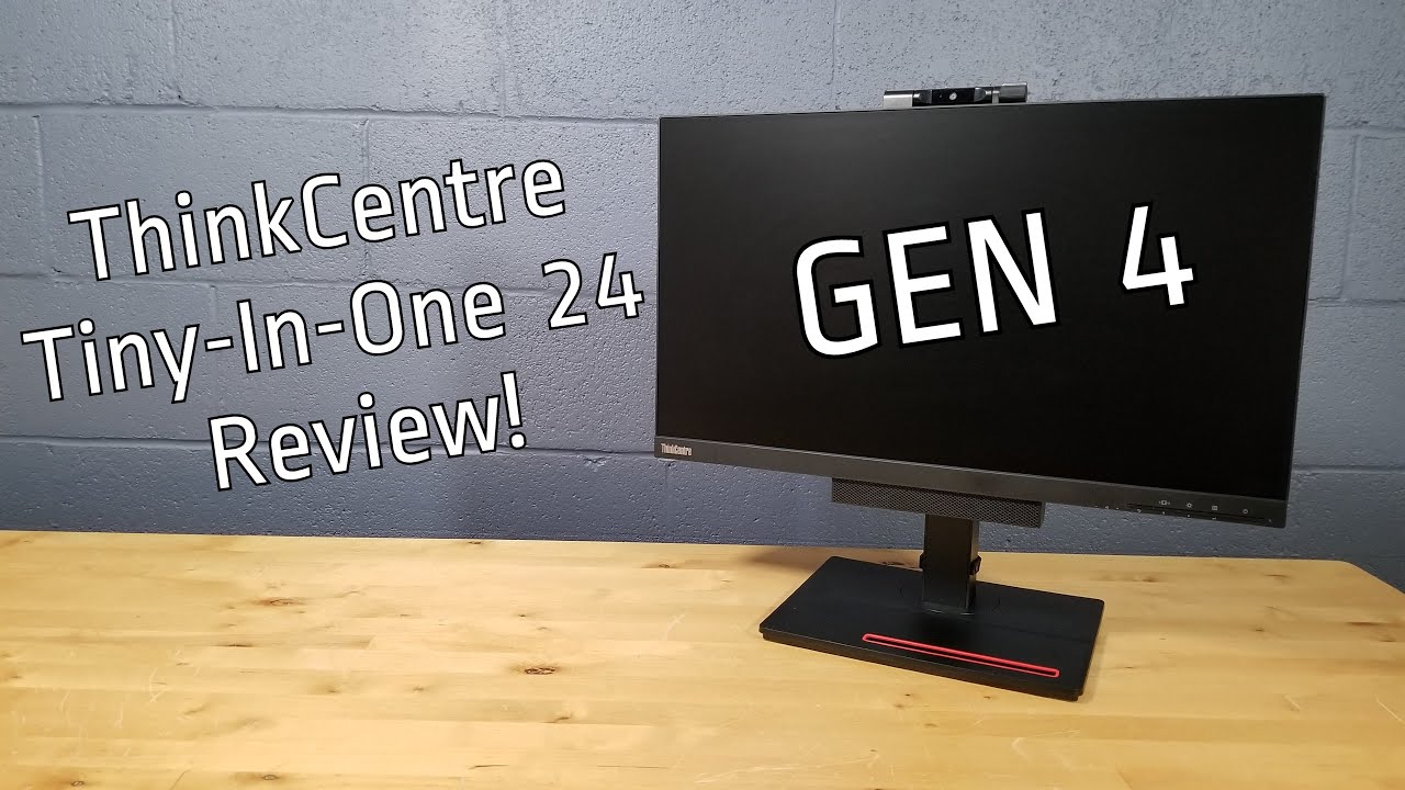 Обзор сенсорного монитора Lenovo Tiny In One Gen 4 с диагональю 24 дюйма — включая сборку с мини-...
