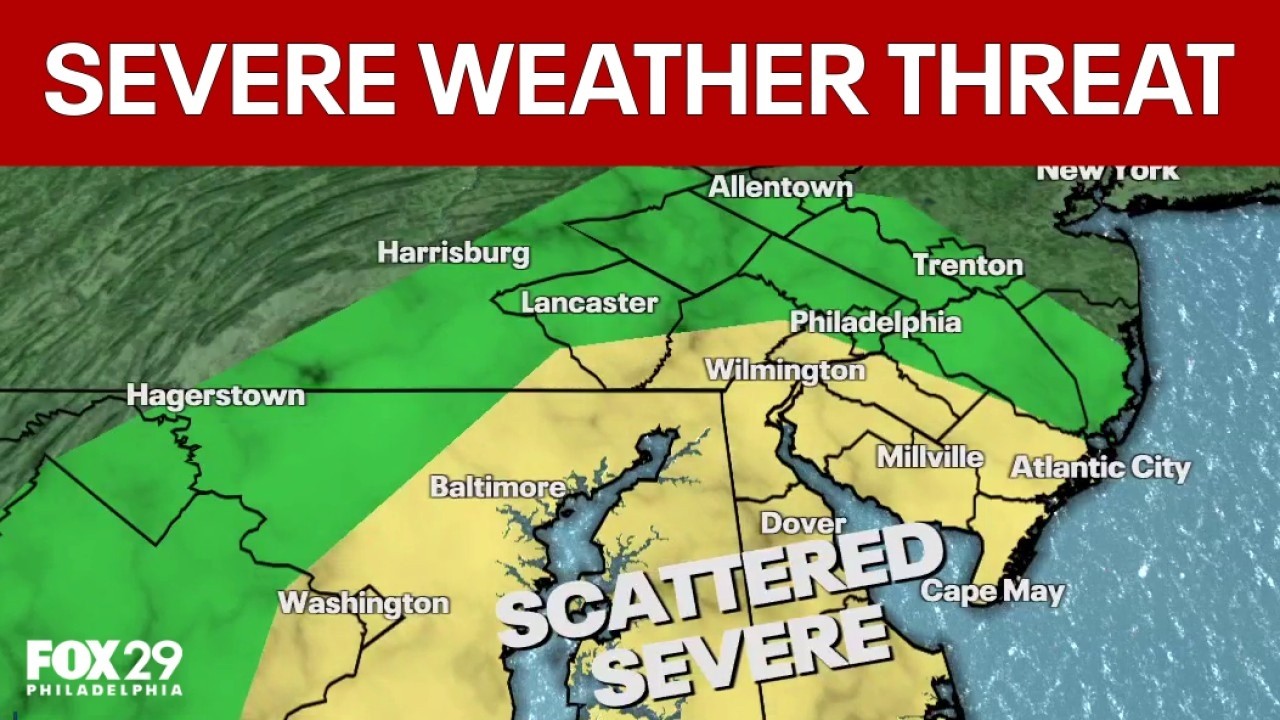 Severe weather threat looms amid break from heatwave