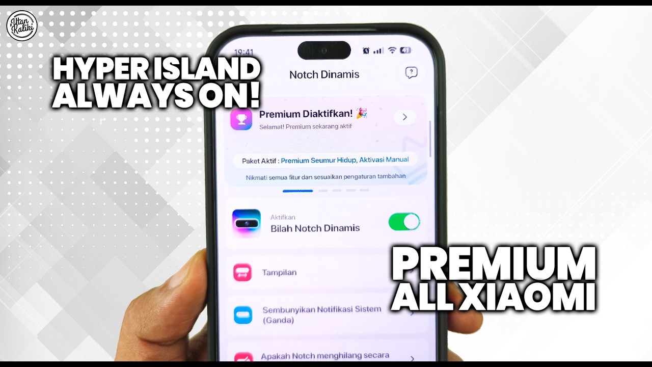 TERBARU! Cara Hyper Island HyperOS 3 Aktif Permanen - BISA DI SEMUA HP ANDROID!