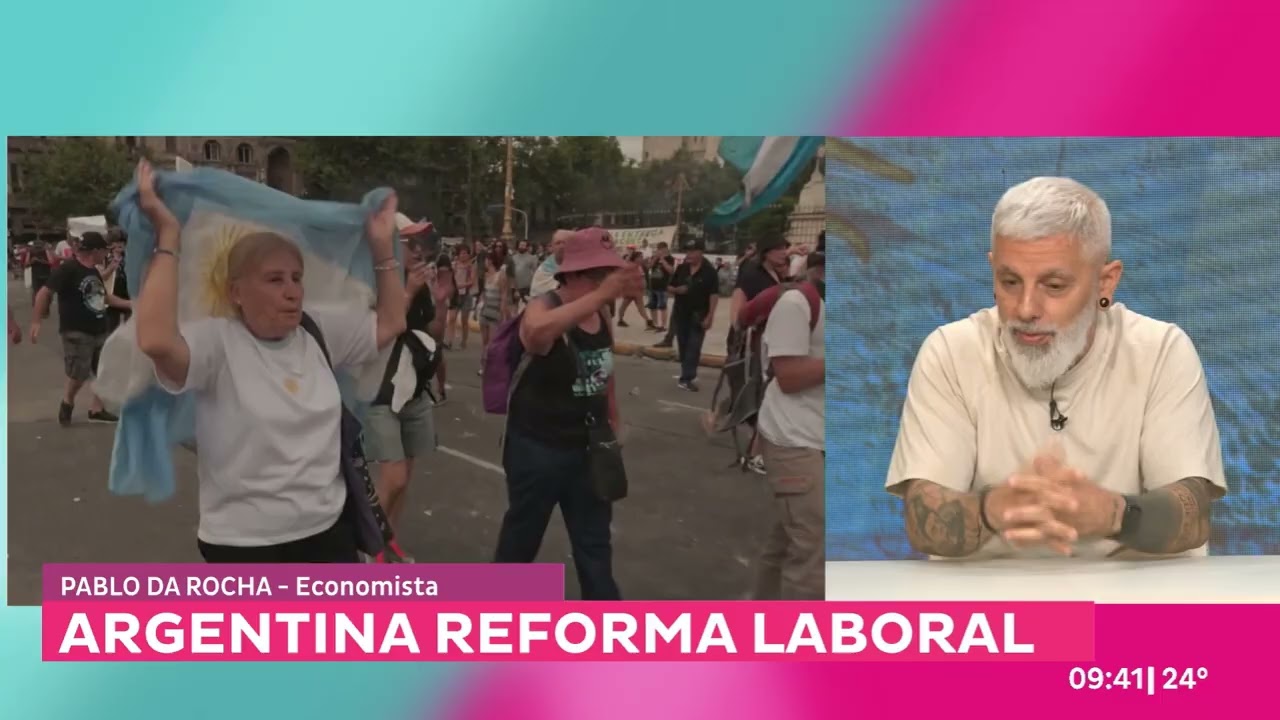 Paro general en Argentina para manifestar rechazo a la ley de modernización laboral