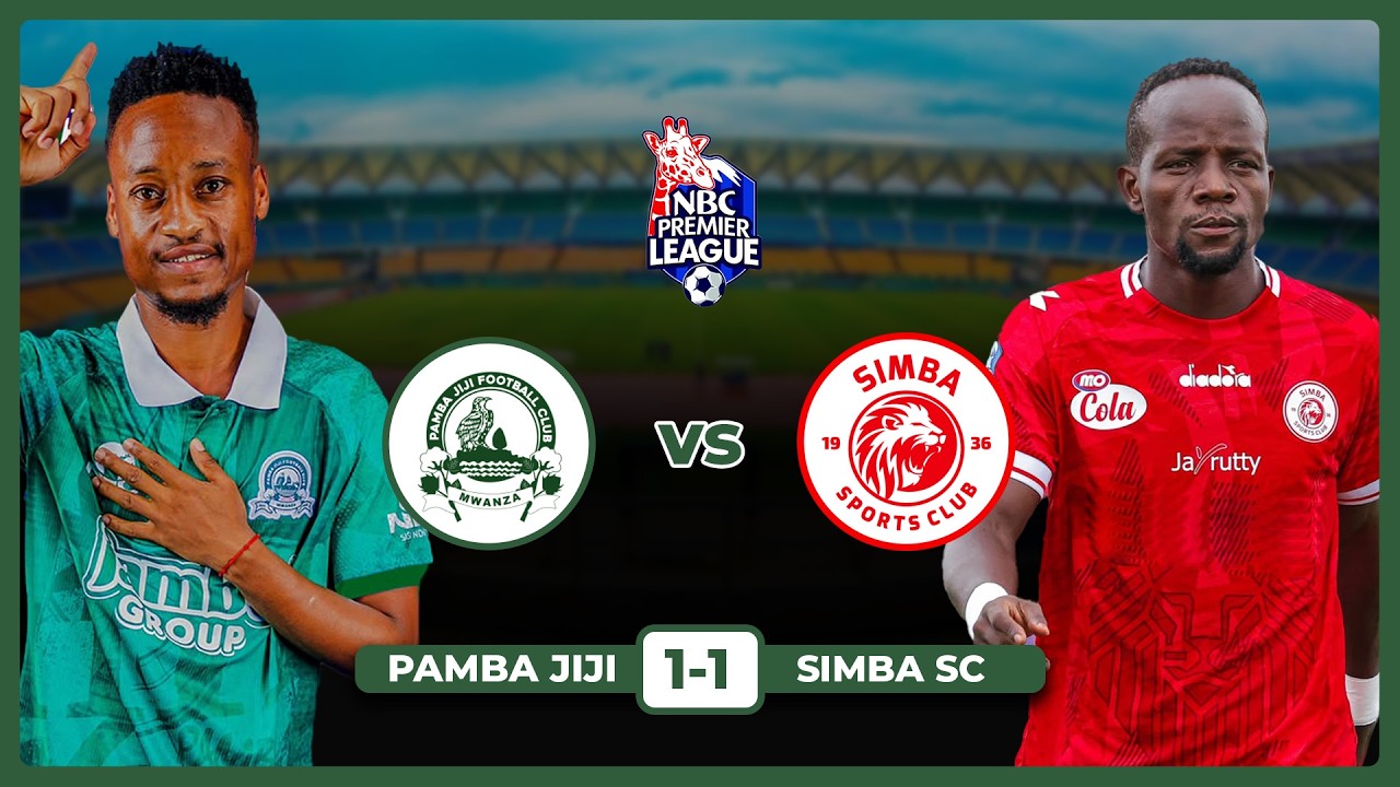🔴#LIVE: UCHAMBUZI MECHI YA PAMBA JIJI (1-1) SIMBA SC | LIGI KUU NBC