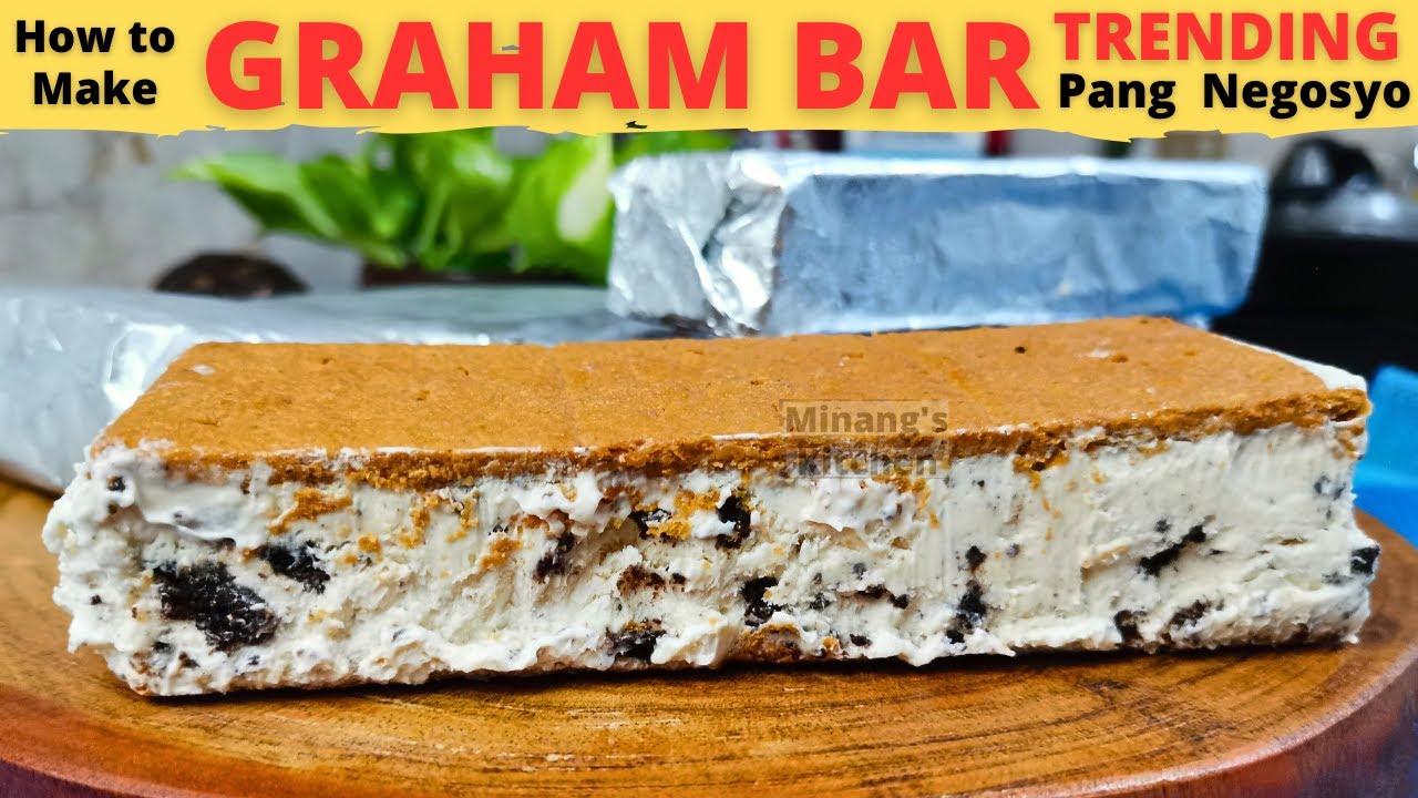 GRAHAM BAR | Pang NEGOSYO | TRENDING GRAHAM BAR | Cookies And Cream | GRAHAM BAR Recipes