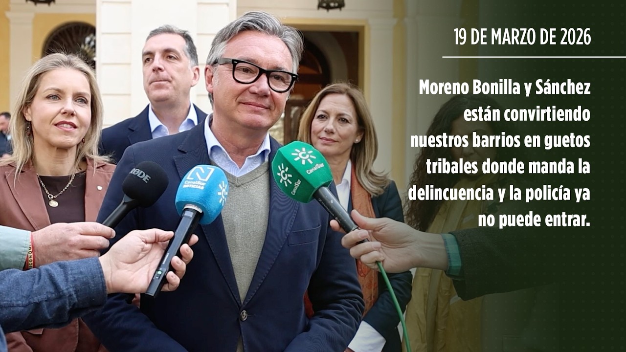 ¡SEVILLA SIN LEY! Narcos, guetos y patrullas ciudadanas. Moreno Bonilla traiciona tu seguridad