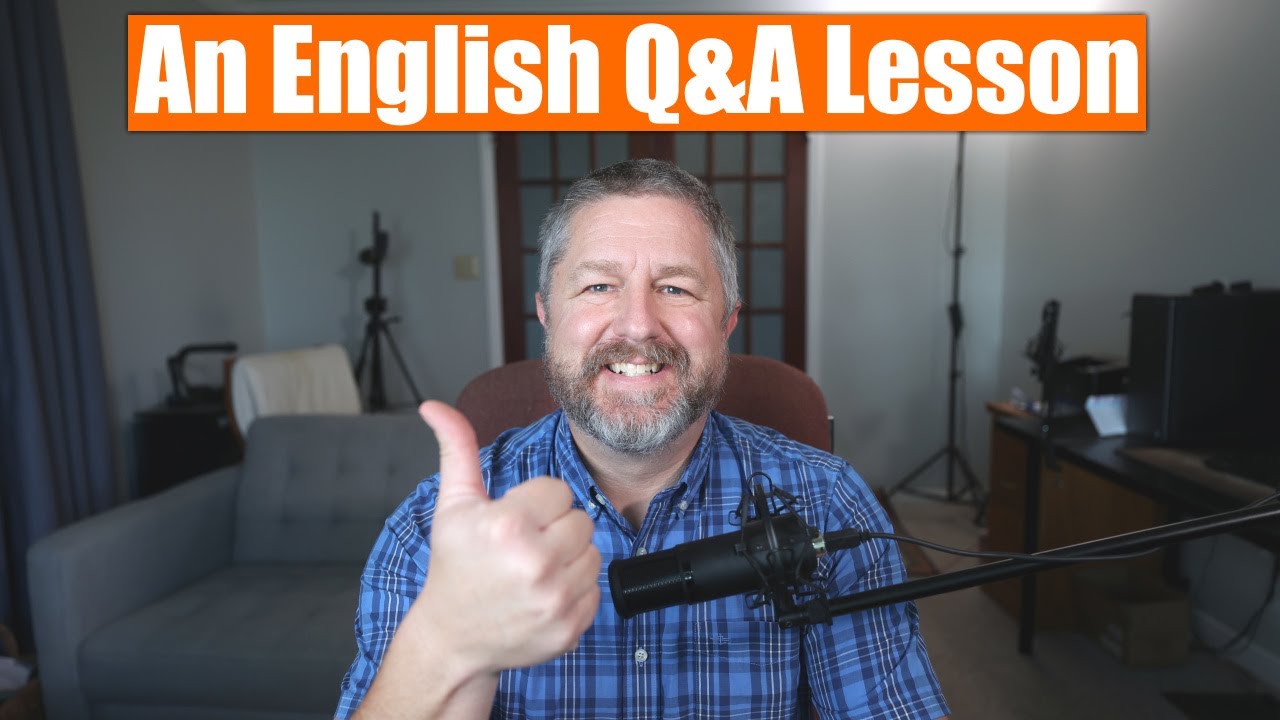 Let's Learn English - A Live Question and Answer English Lesson 🙂