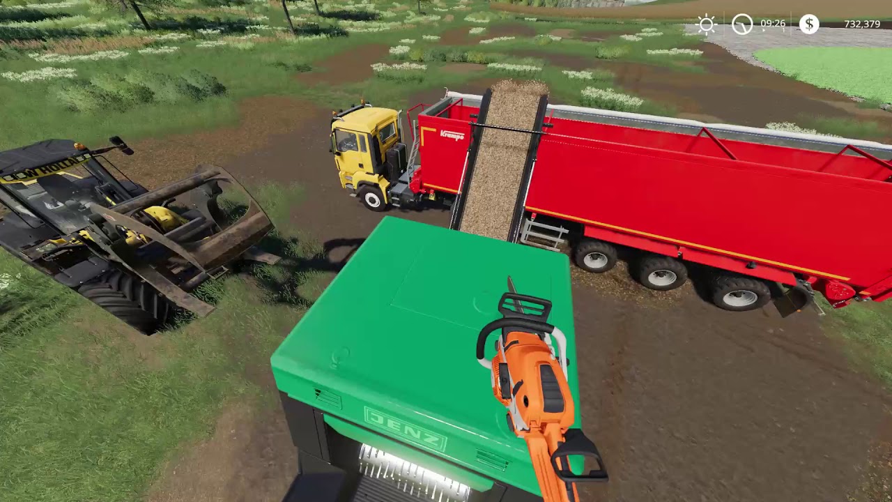Fazer lascas de madeiras d&aacute; dinheiro? - Farming Simulator 2019