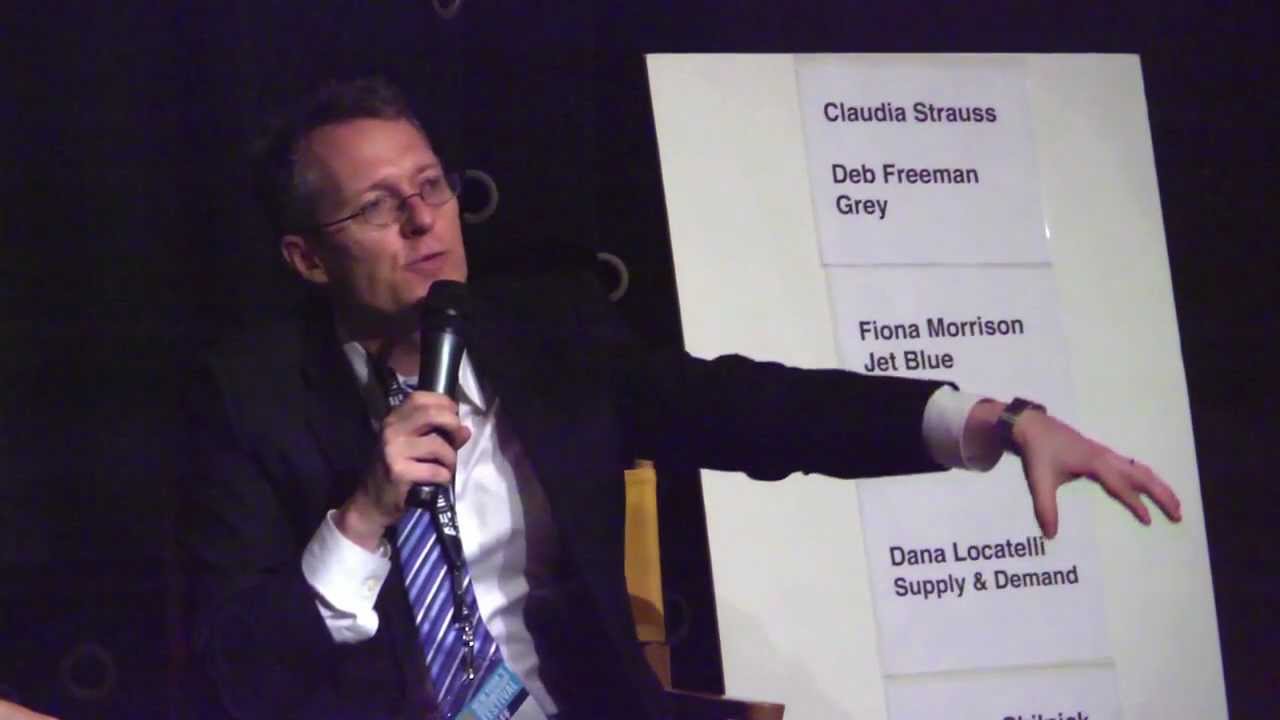 Thom Powers introduces Launch PAD at Branded Content Panel during DOC NYC 2011