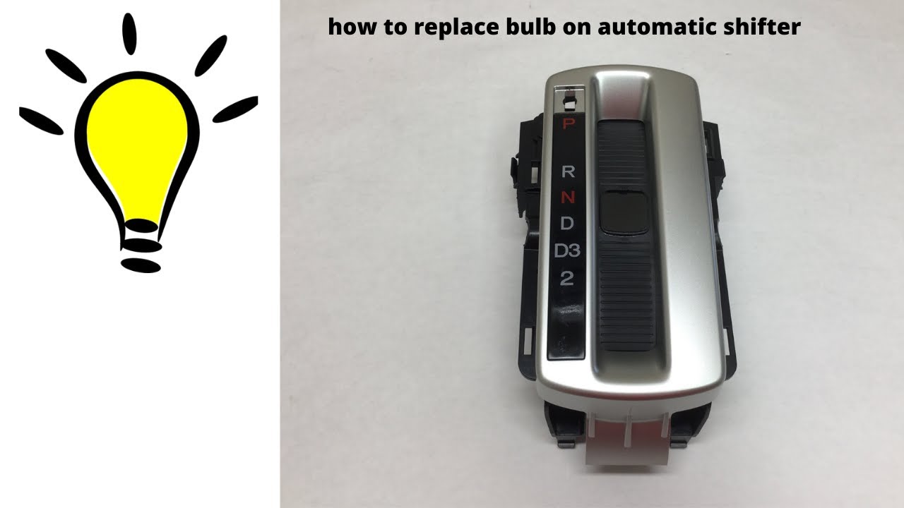 How to replace automatic shifter bulb Honda Civic 2002