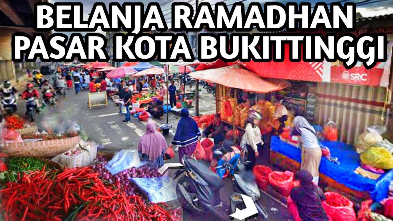 Suasana Subuh di Pasar Aur Kuning Bukittinggi | Ramadhan 2024