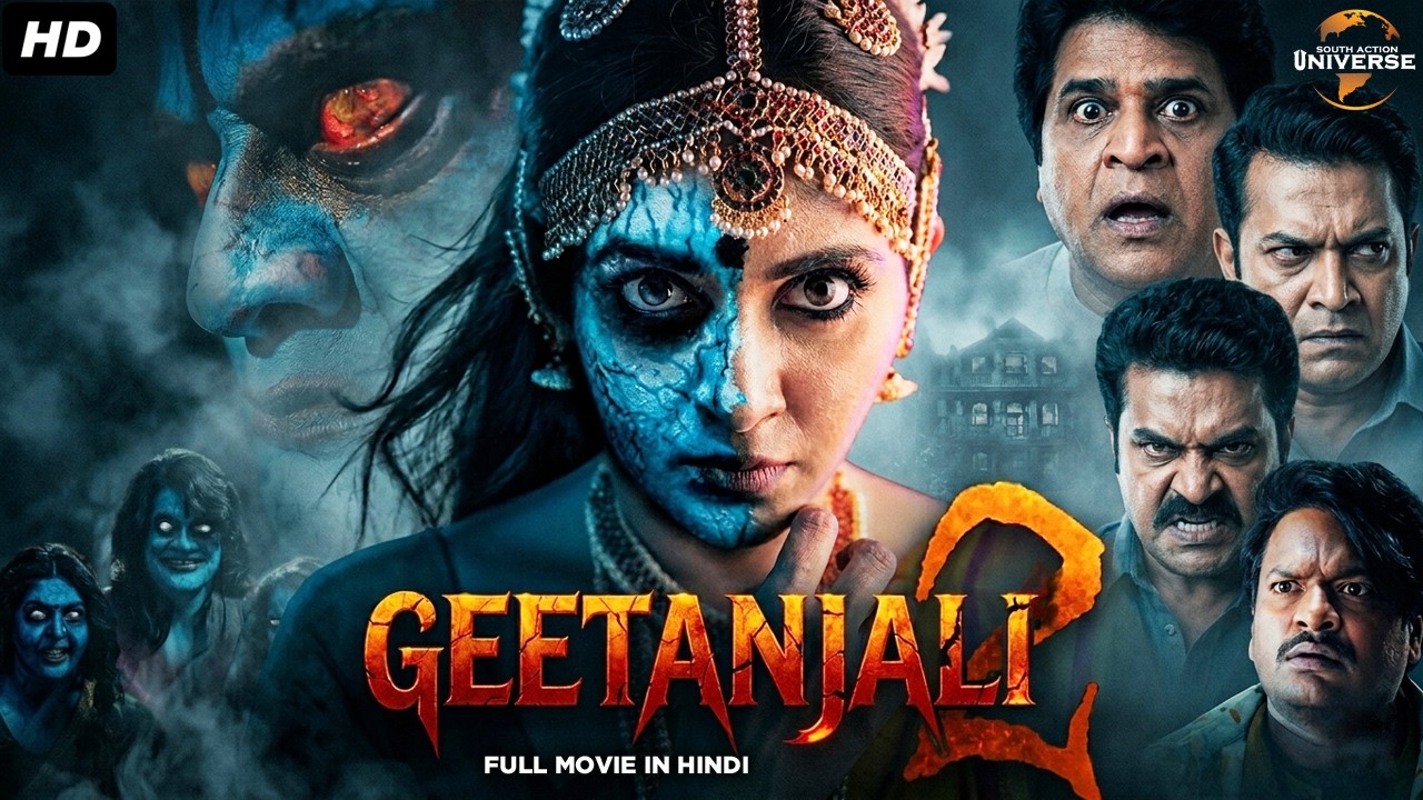 GEETANJALI 2 - Hindi Dubbed Movie | Anjali, Rahul, Sunil, Ali, P. Ravi Shankar | South Horror Movie