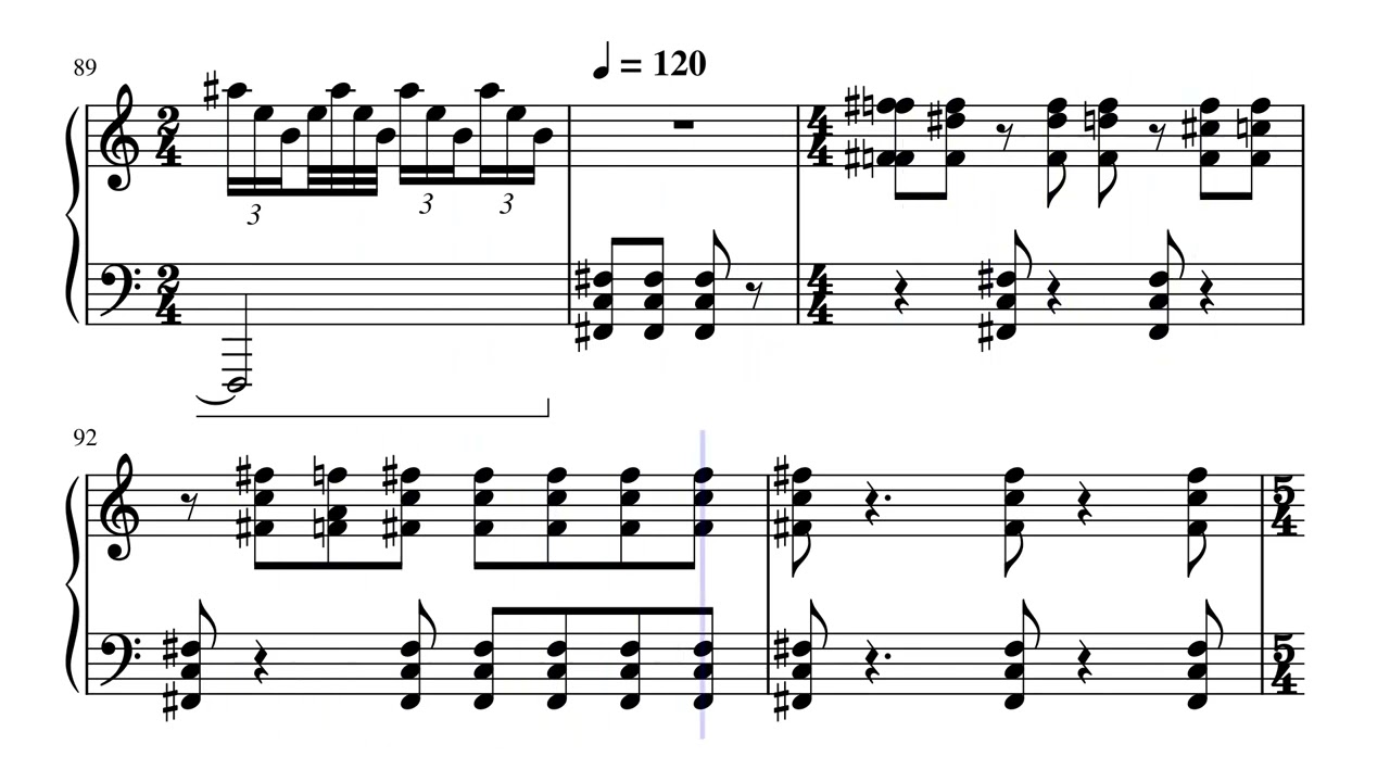 Impulse - An Endless Sporadic (Full Piano Arrangement)