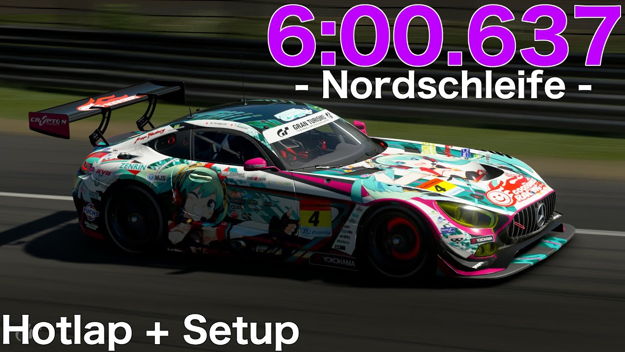 GT SPORT - Mercedes AMG GT3 - Nordschleife - Hotlap + Setup