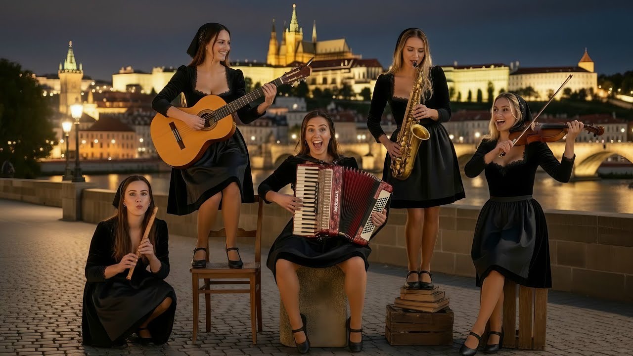 Five Fusion – Night in Prague | Flamenco, Accordion, Saxophone, Flute & Violin