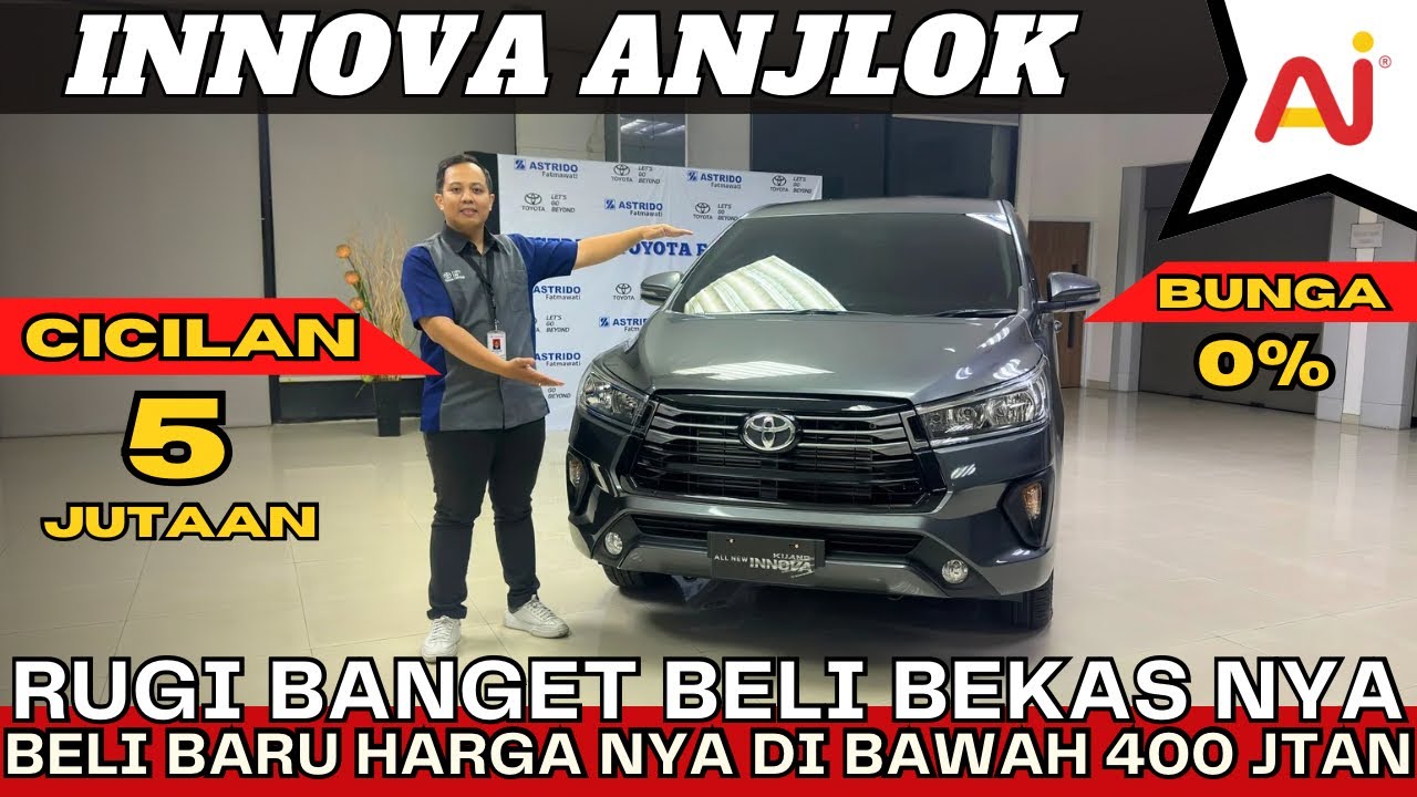 PROMO LEBARAN INNOVA REBORN ‼️ BELI KREDIT MURAH BGT‼️HARGA BUNGA DI PANGKAS INNOVA REBORN - CALYA‼️