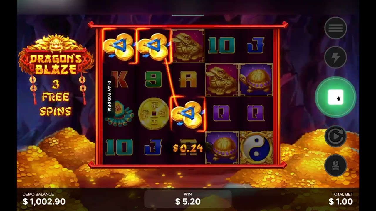 Eastern Themed Slot - Dragon Blaze