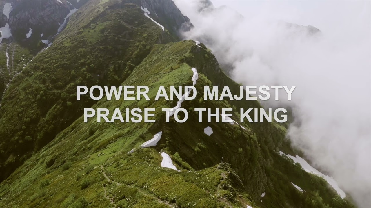 Shout to the Lord (lyric video) feat. John Wilds, Jesus Image