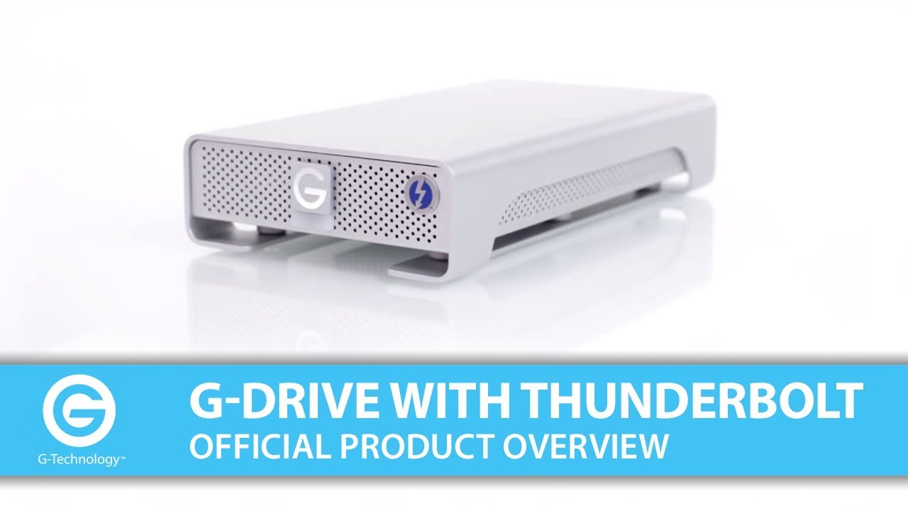 G-DRIVE with Thunderbolt | Official Product Overview