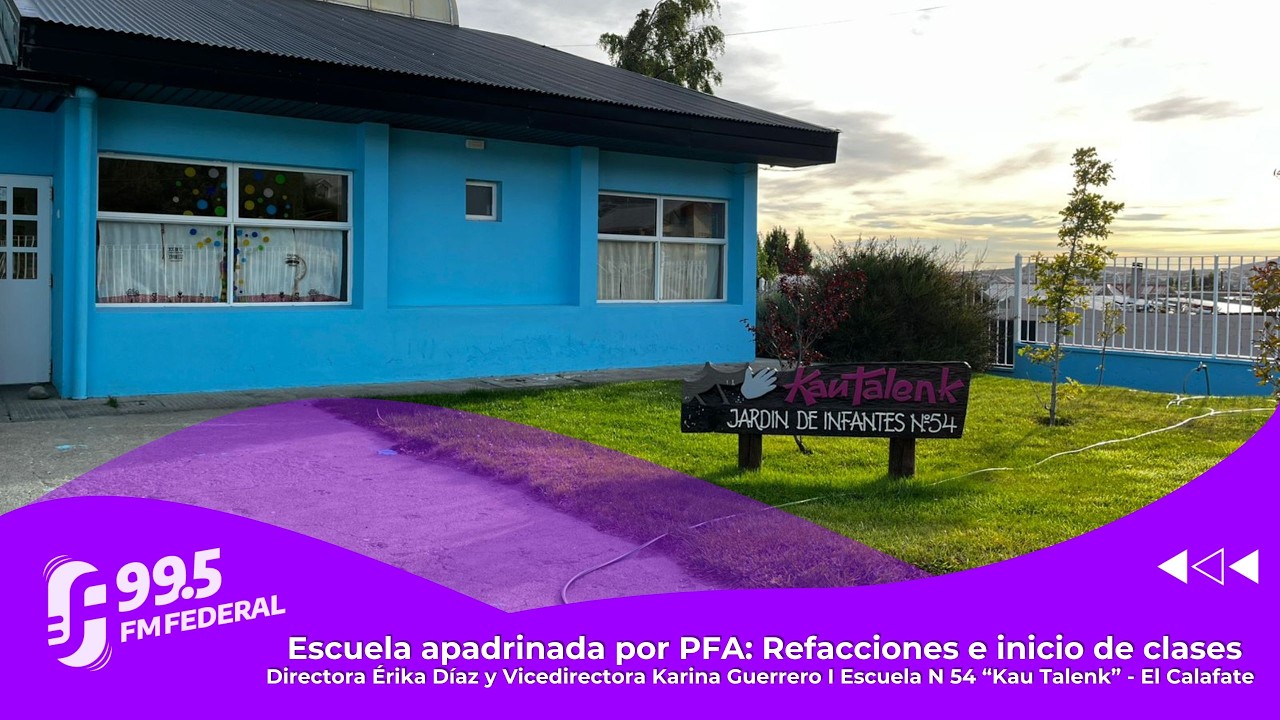 Escuela apadrinada por PFA: Refacciones e inicio de clases I Mañana Federal