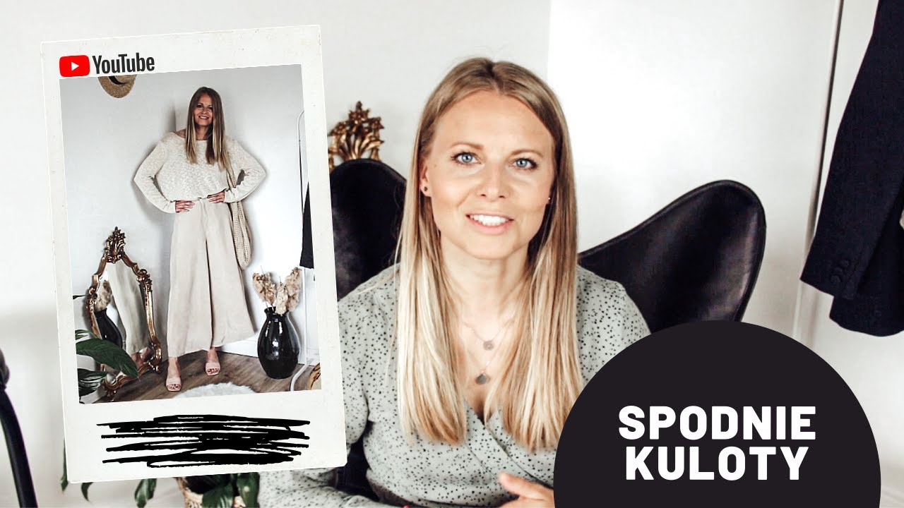 Pomysły na spodnie kuloty. 4 stylizacje.