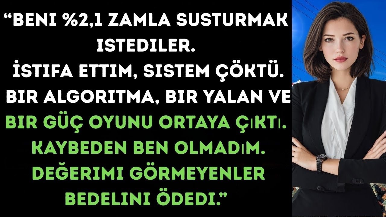 “%2,1 Zam Verdiler, İstifa Ettim: Sistem Çöktü, Gerçekler Ortaya Saçıldı”