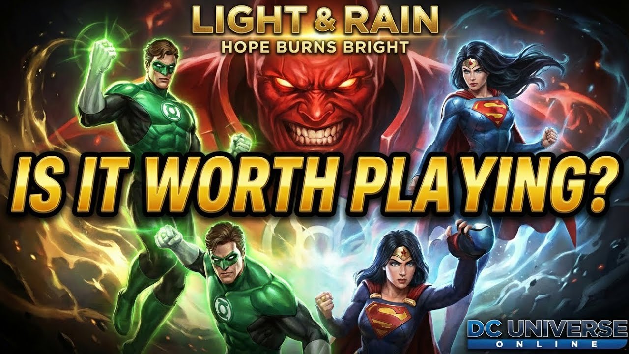 Стоит ли играть в новое дополнение к DC Universe Online? (Глава четвёртая: Свет и дождь: Надежда ...