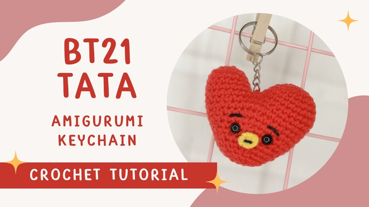 Make This BT21 Tata Keychain! It's Super Easy & Fun! (Requested)💕