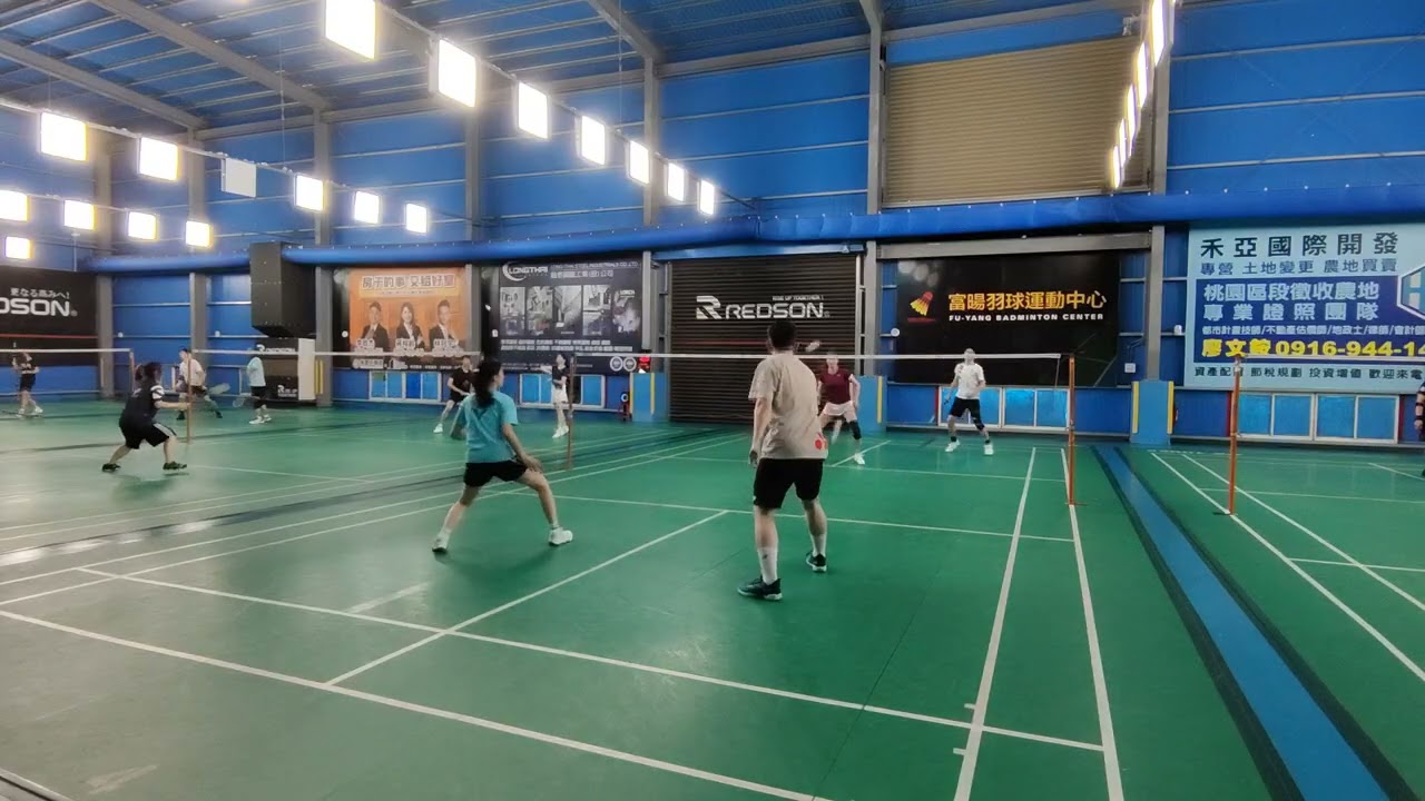 2026.2.12 舊富暘羽球館 小兵/安東尼 vs 莎庭/維育   #羽球 #混雙 #舊富暘球館