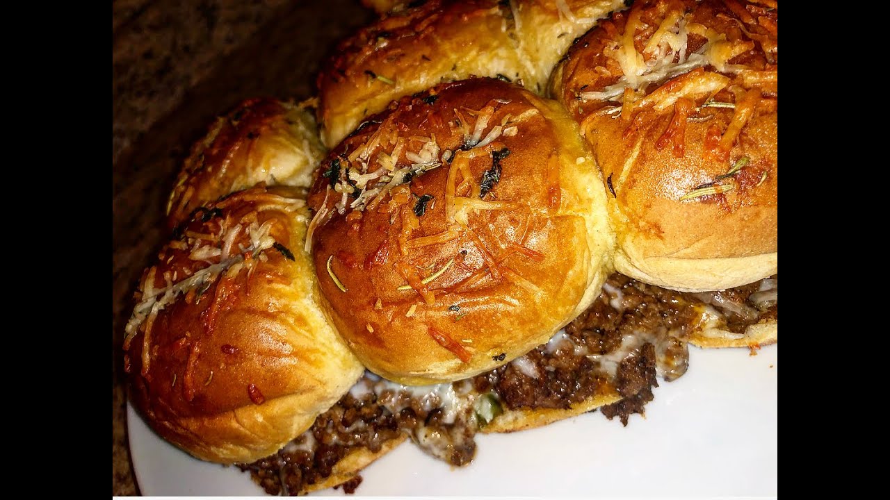 Steak and Cheese Sliders