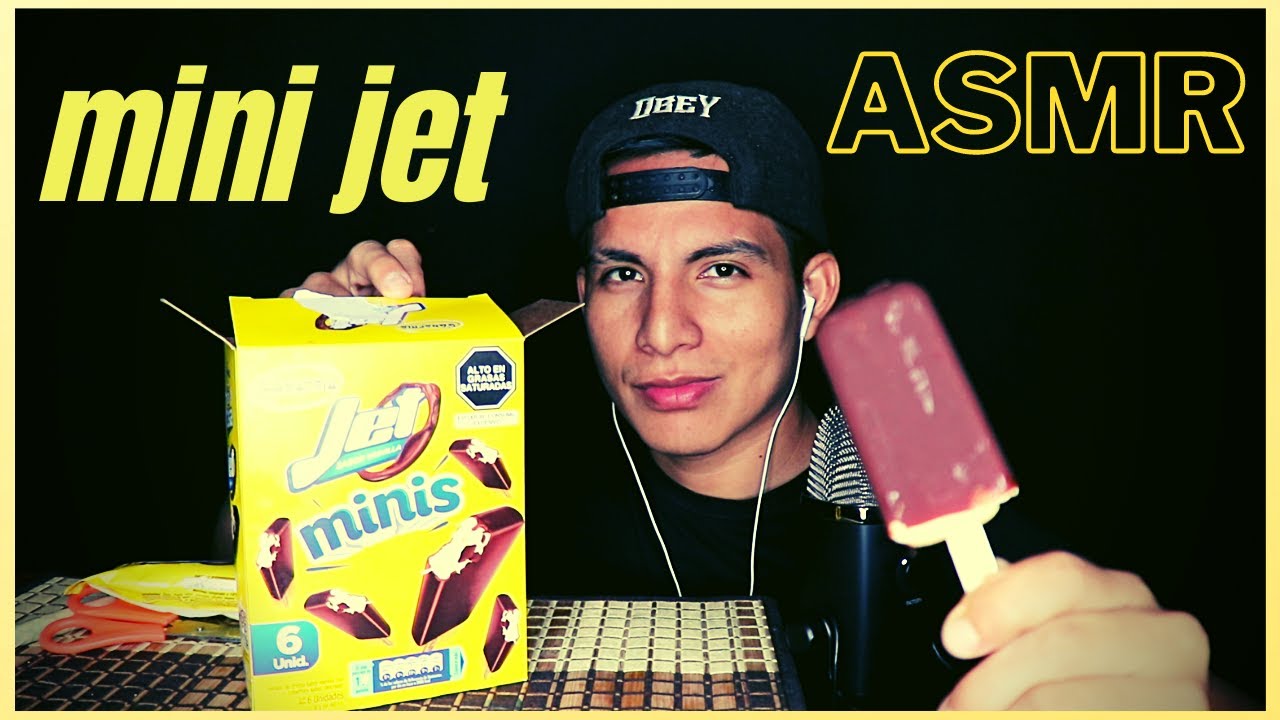 Comiendo  helados Jet de vainilla + Visuales, mouth sounds e inaudibles