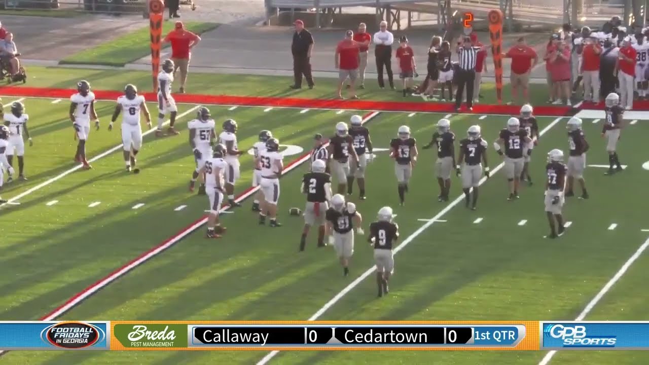 Callaway Cavaliers at Cedartown Bulldogs - August 26, 2022 - Web Game