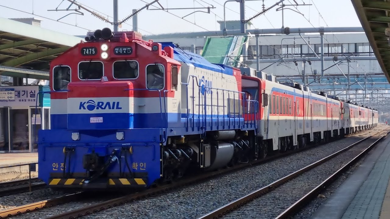 RDC 무궁화호 폐차회송 김천역 통과 2