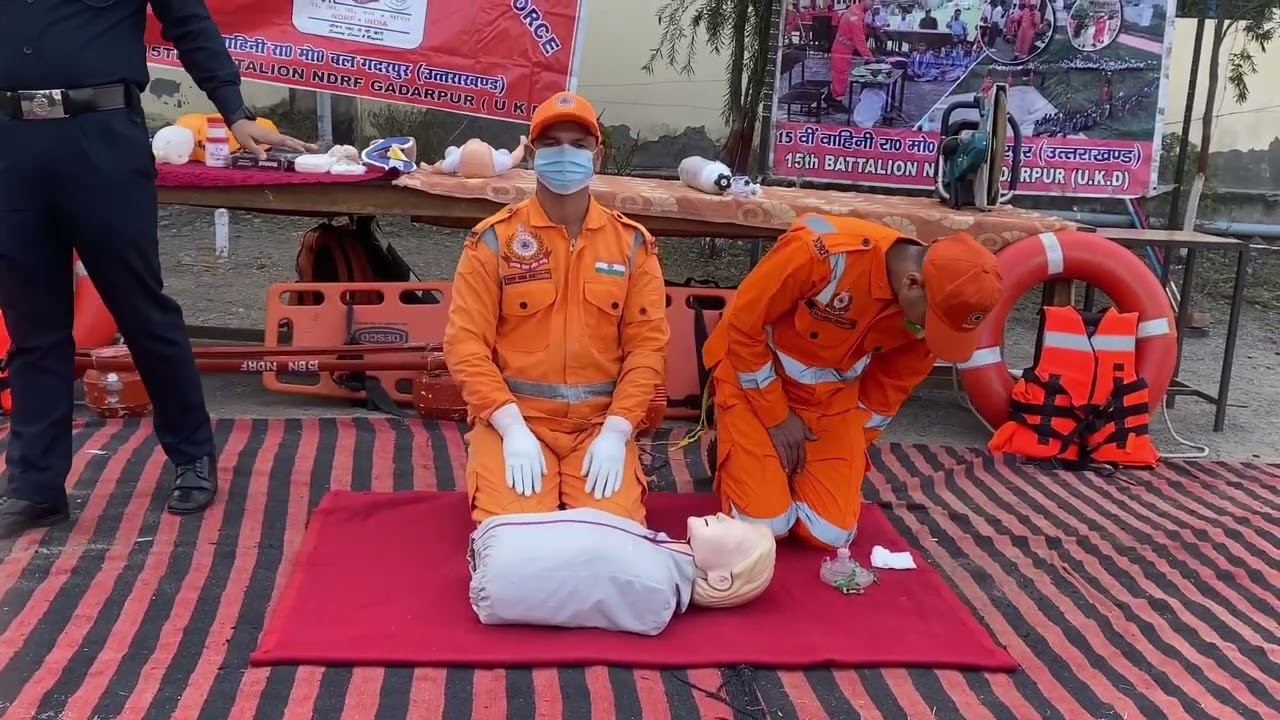 आज हमारे स्कूल में आई NDRF टीम | पूरा दिन रहा खास Part -2 #NDRF #SchoolVlog