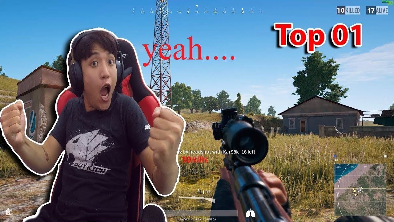 NTN game - lần đầu bắn PUBG được top 1