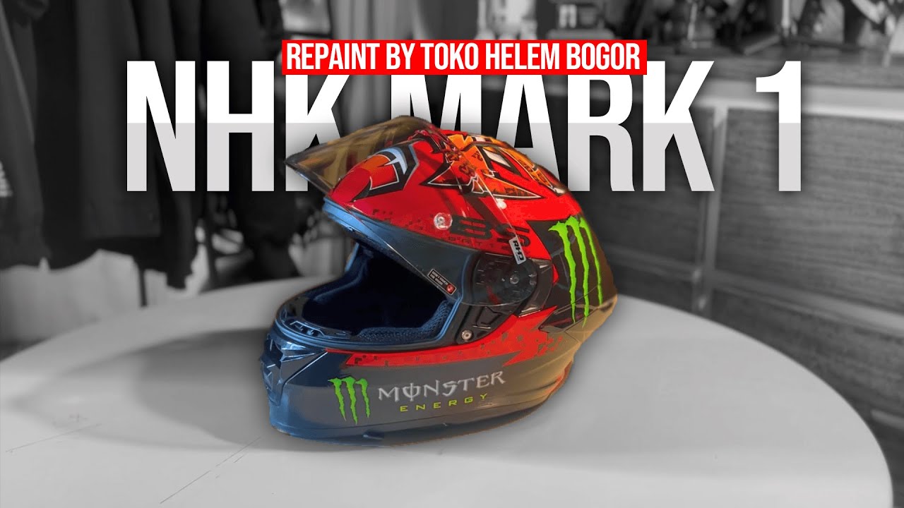 Helem Ganteng 1 Jutaan Tetep Terjamin Aman & Nyaman!!! || NHK Mark 1 Repaint