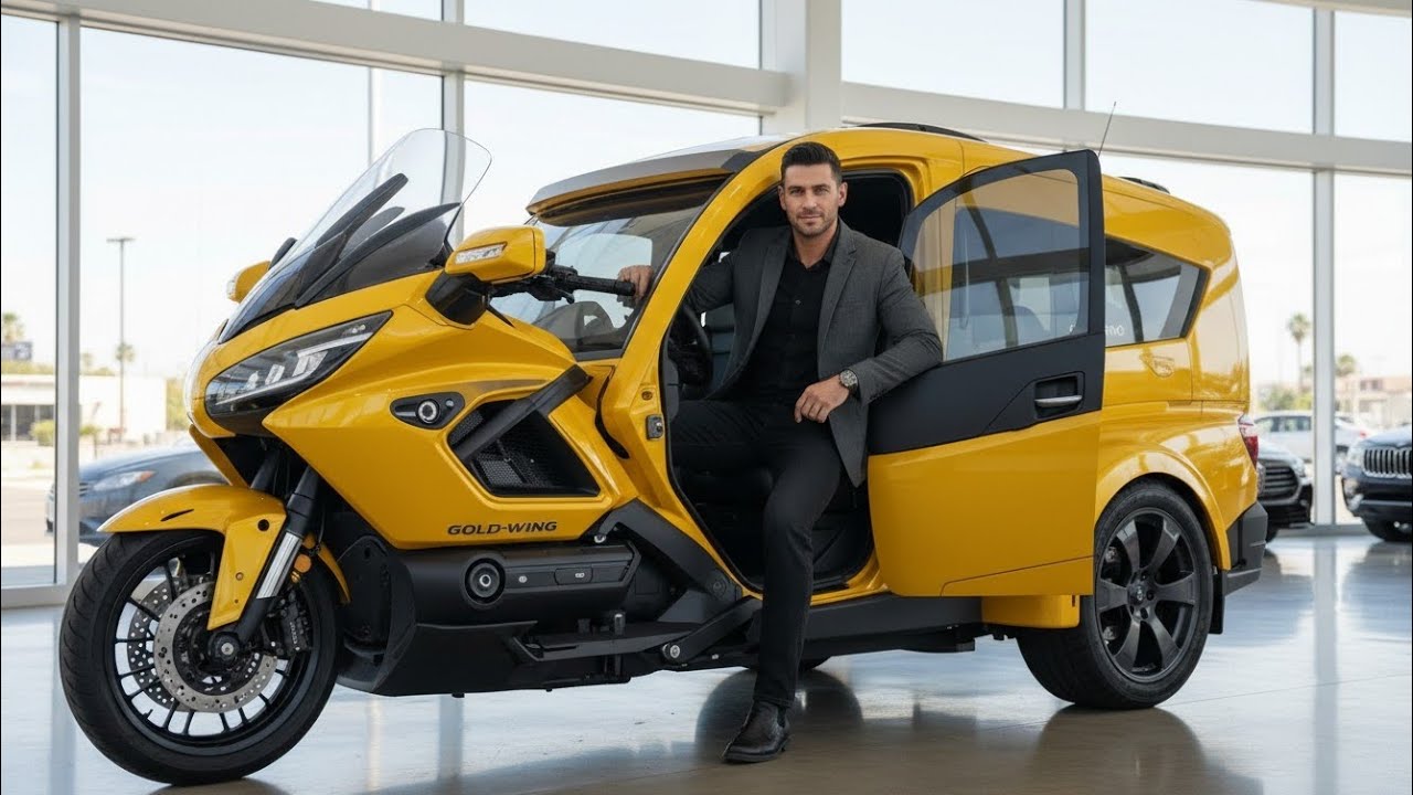 🚀 2026 Honda Gold Wing Electric Trike – Die Zukunft des Luxus-Tourings auf 3 Rädern! ⚡🏍️