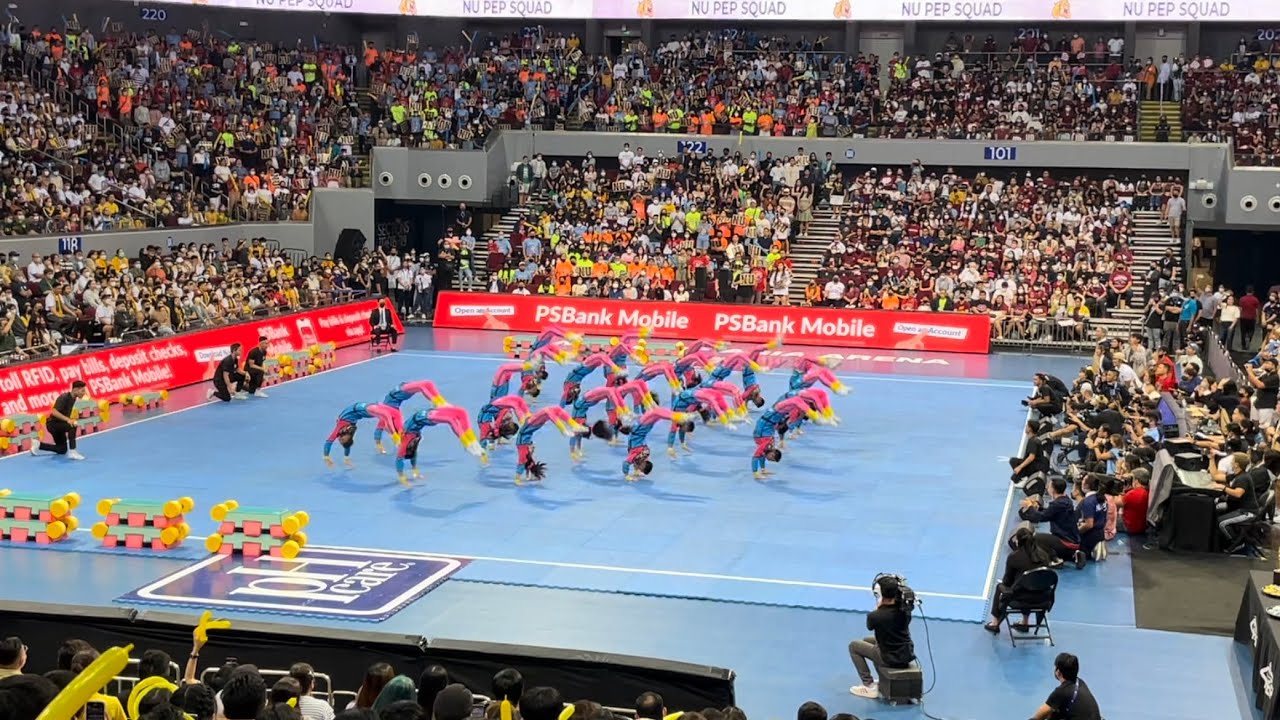 NU Pep Squad 2022 (UAAP CDC-Season 85) - Patron View (UST Side)