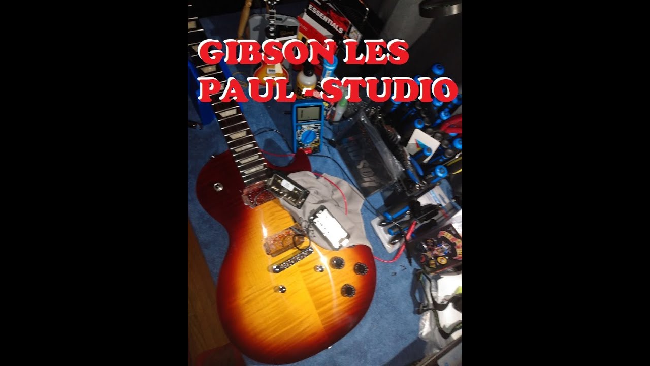 2021 Gibson Les Paul Studio Plus- Bourbon Burst (Part 1)