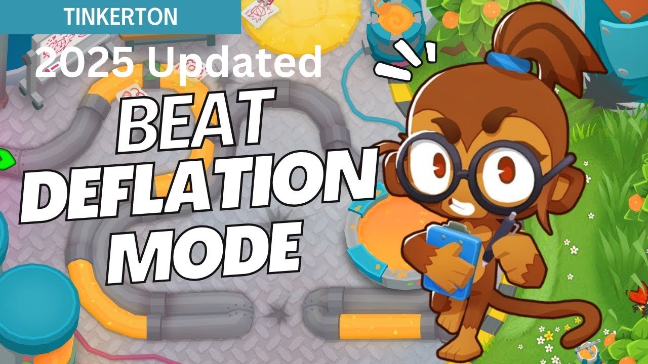 💰 How to Beat Deflation Mode (Easy) on Tinkerton | BTD6 (2025 Updated) 🎯