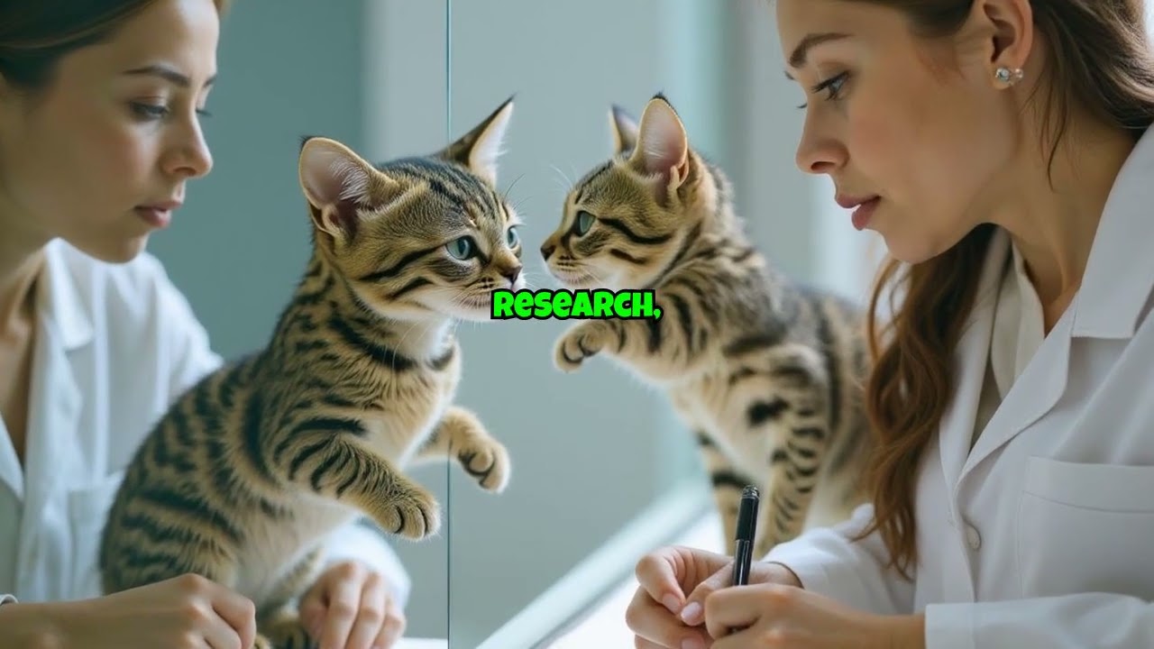 The Day the Kitten's Reflection Waved First