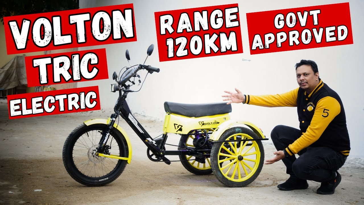 Volton Electric Cycle Redefining Adventure and Fun with Powerful Tric Model Electric Cycle 🔥🔥🔥🔥🔥