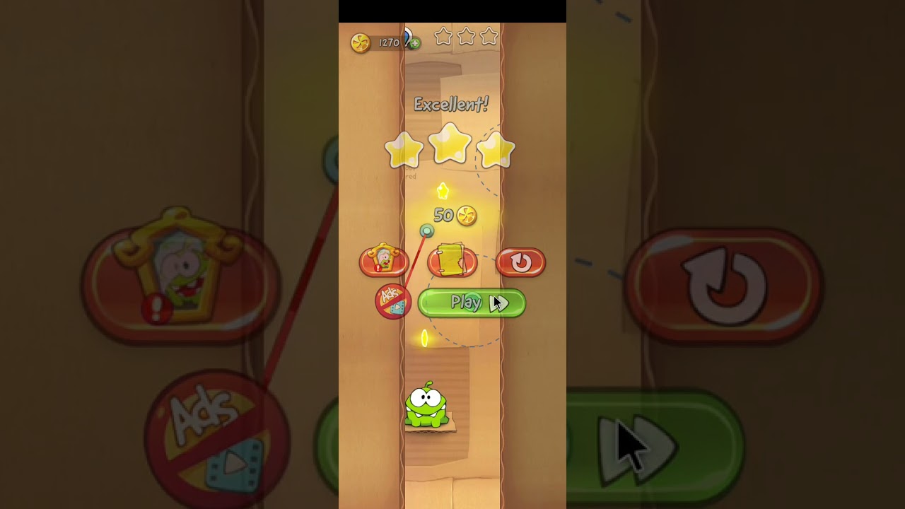 لعبة cut the rope